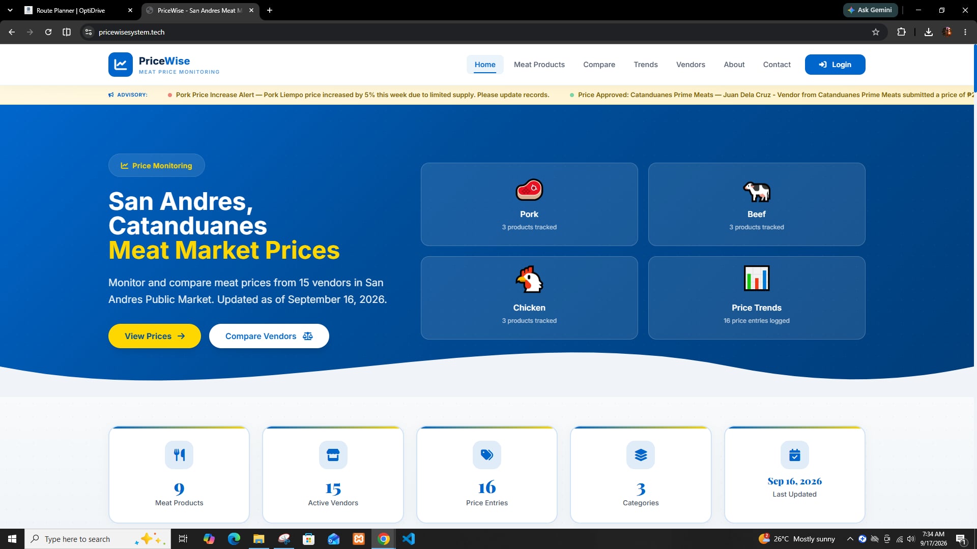 Pricewise preview
